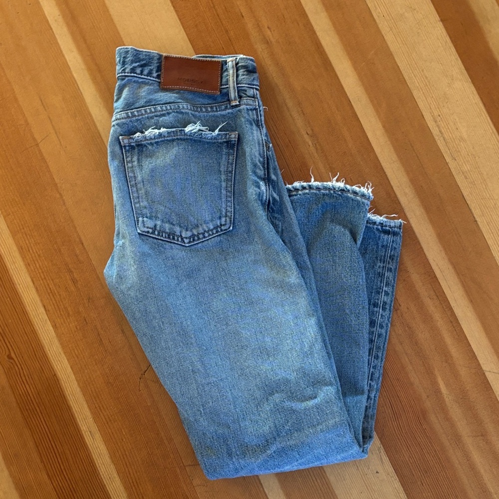 Moussy Light Blue buttonfly Jeans